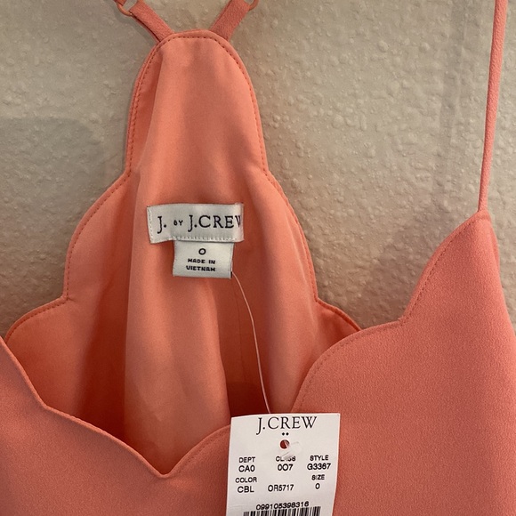 J. by J.Crew Scallop Top - Picture 2 of 2